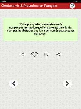 Vie des Citations et Proverbes screenshot 13