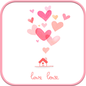 lovelove go sms theme icon