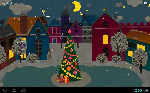 Winter town Live wallpaper HD screenshot 14