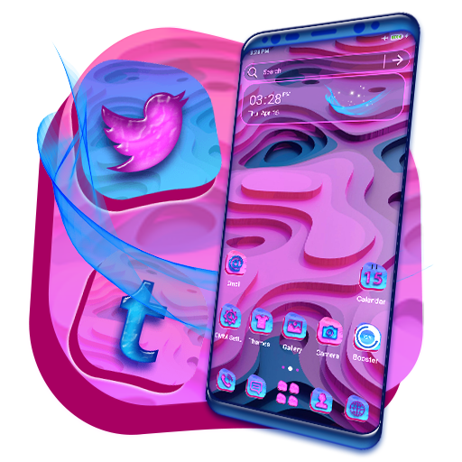 Trippy Art Launcher Theme icon