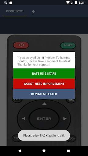Pioneer TV Remote screenshot 5