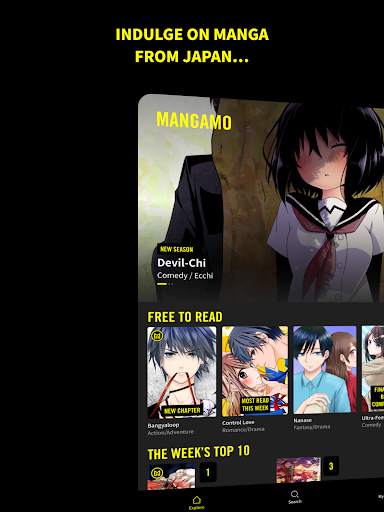 Mangamo Manga Reader & Comics screenshot 9