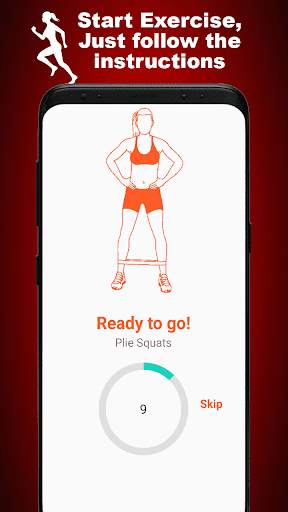 Home Workout - Loose Belly Weight in 30 Days screenshot 1
