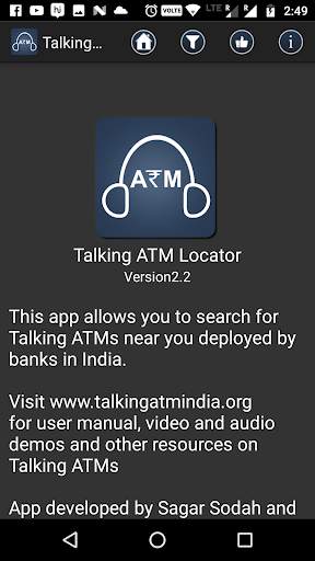 Talking ATM Locator screenshot 1