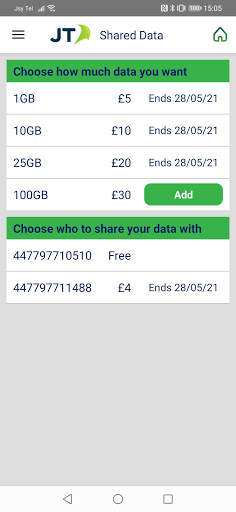 JT My Account screenshot 4
