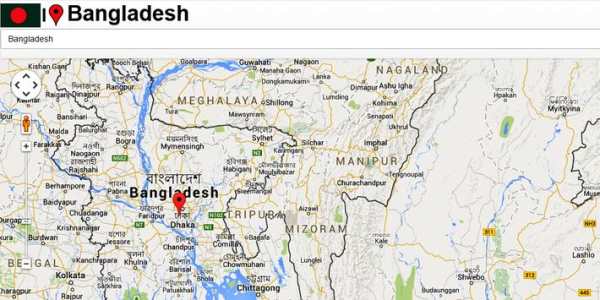 Dhaka map screenshot 2