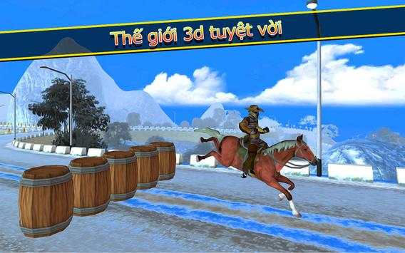 Con ngựa cưỡi Trình mô phỏng 3D screenshot 2