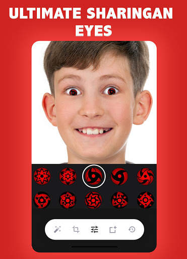 Ultimate Sharingan Eyes Camera Effect screenshot 2