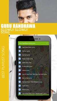 Slowly Slowly Song Lyrics - Guru Randhawa screenshot 3