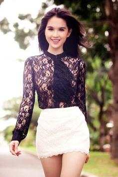 Black and White Mini Skirt screenshot 4