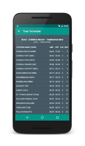 Local Train Time Table : Suburban Train Timings screenshot 4