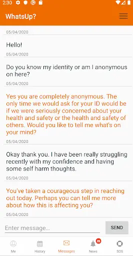 WhatsUp? screenshot 1