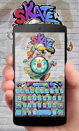 Skate GO Keyboard Theme screenshot 4
