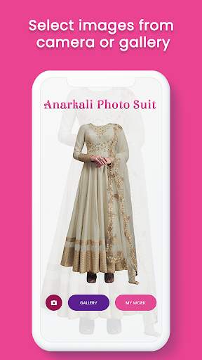 Anarkali Photo Suit screenshot 1