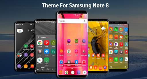 Theme for Samsung Galaxy Note 8 Launcher,Wallpaper скриншот 1