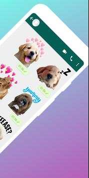 Golden Retriever Stickers for WhatsApp screenshot 2