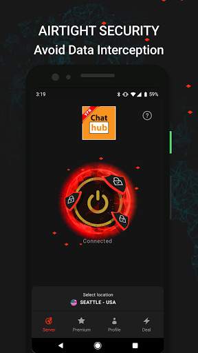 VPN Chat Hub 4 تصوير الشاشة