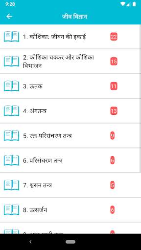 Biology in hindi (General and  screenshot 2