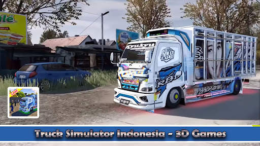 Truck Simulator Indonesia - 3D Games screenshot 4