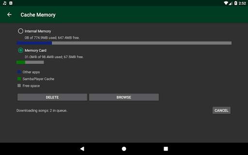 Samba Network Music Player screenshot 11