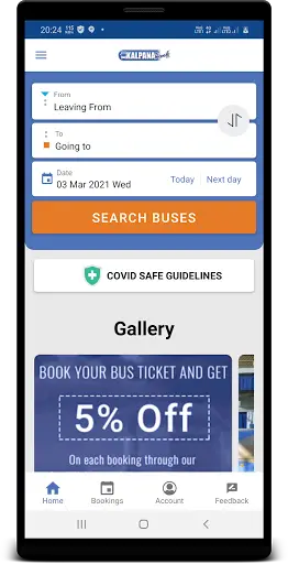 Kalpana Travels screenshot 1