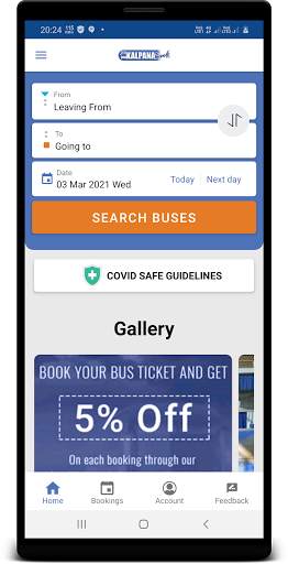 Kalpana Travels screenshot 1