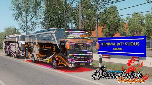 Livery Bus Simulator Haryanto screenshot 1