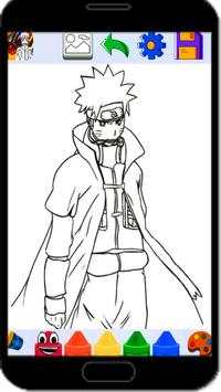 Naruto coloring screenshot 1