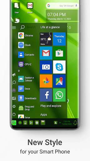 Grass Theme For Computer Launcher screenshot 2