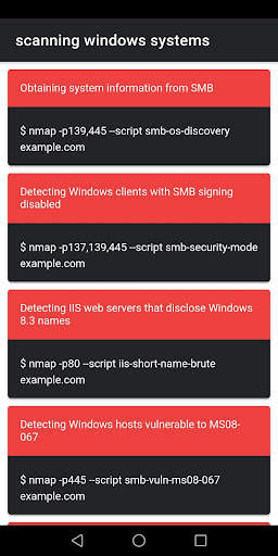 Nmap Commands Cheatsheet screenshot 6