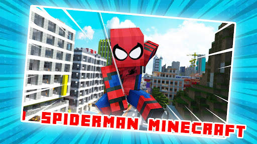 Mod Spiderman Skin Minecraft screenshot 3