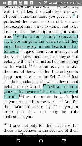 The Living Study Bible screenshot 1