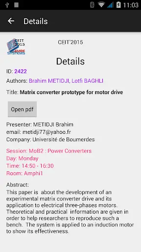 CEIT 2015 screenshot 3