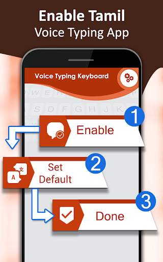 Tamil Voice Typing Keyboard – Speak to Type Tamil screenshot 2