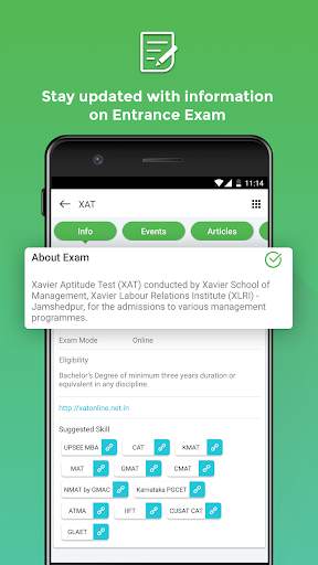 College Admissions & Exam Search - GoCheck India screenshot 2