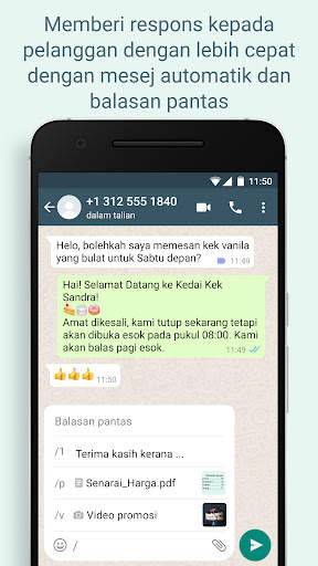 WhatsApp Business screenshot 2