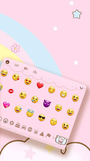 Kitty baby angel keyboard screenshot 3