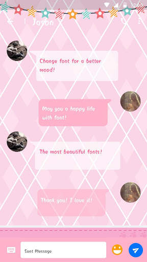 Naughty Font for FlipFont , Cool Fonts Text Free screenshot 2