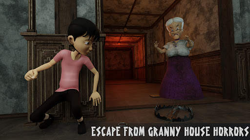 Scary Granny Evil House 3D screenshot 1