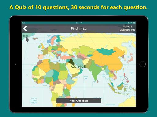 World Map & Geography Quiz screenshot 9