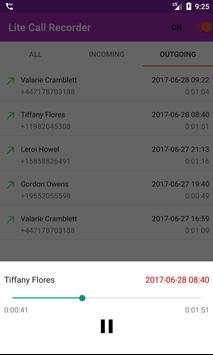Lite Call Recorder screenshot 2