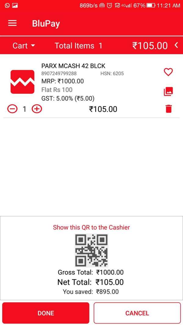BluPay screenshot 3