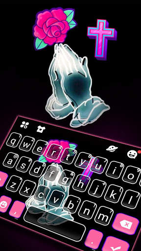 In God We Trust Keyboard Theme screenshot 2