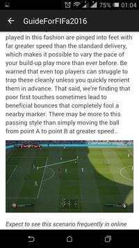 Guide FIFA 2016 screenshot 2