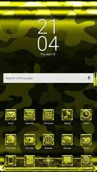 Next Launcher MilitaryY Theme screenshot 2