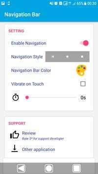 Soft Keys - S9 Navigation bar screenshot 1
