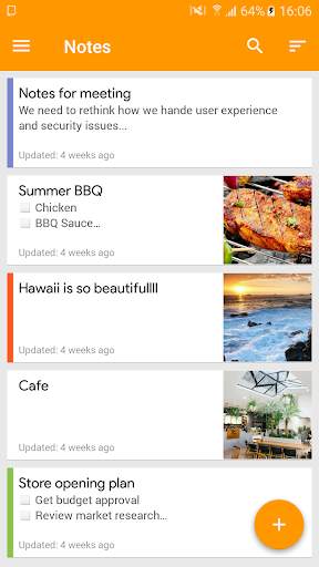 Notes - Notepad app screenshot 1