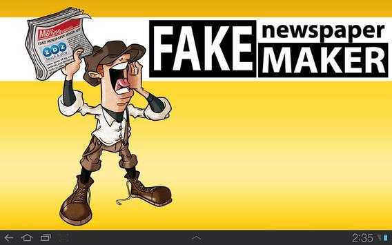 Fake Newspaper Maker Creator screenshot 6