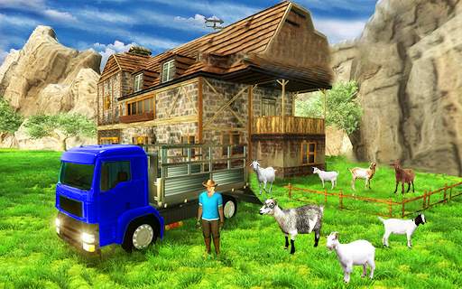 Goat Transport Simulator : Farm Animal Goat Game screenshot 2