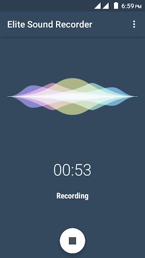Elite Sound Recorder: Free Voice & Audio Recording screenshot 1